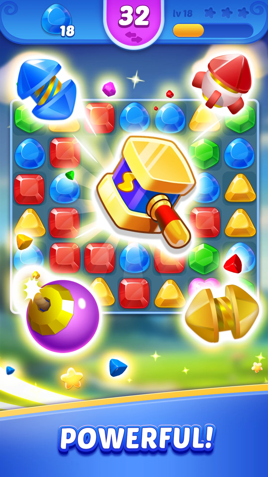 Jewel Blast Time - Match 3 screenshot