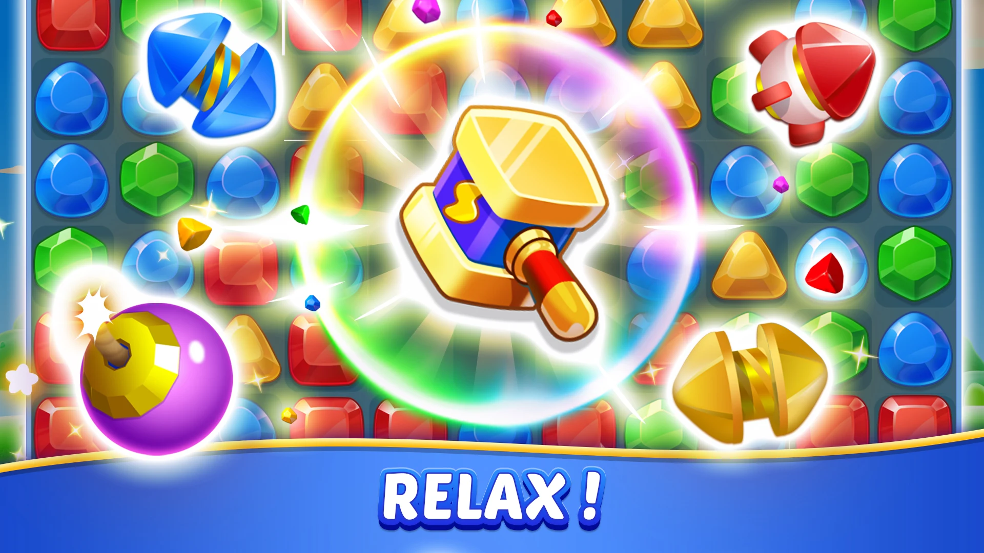 Jewel Blast Time - Match 3 screenshot